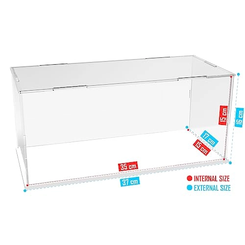 Acrylic Display Case - 1 1/18 Lego car 75380 42173 42169 42161 42151 42123