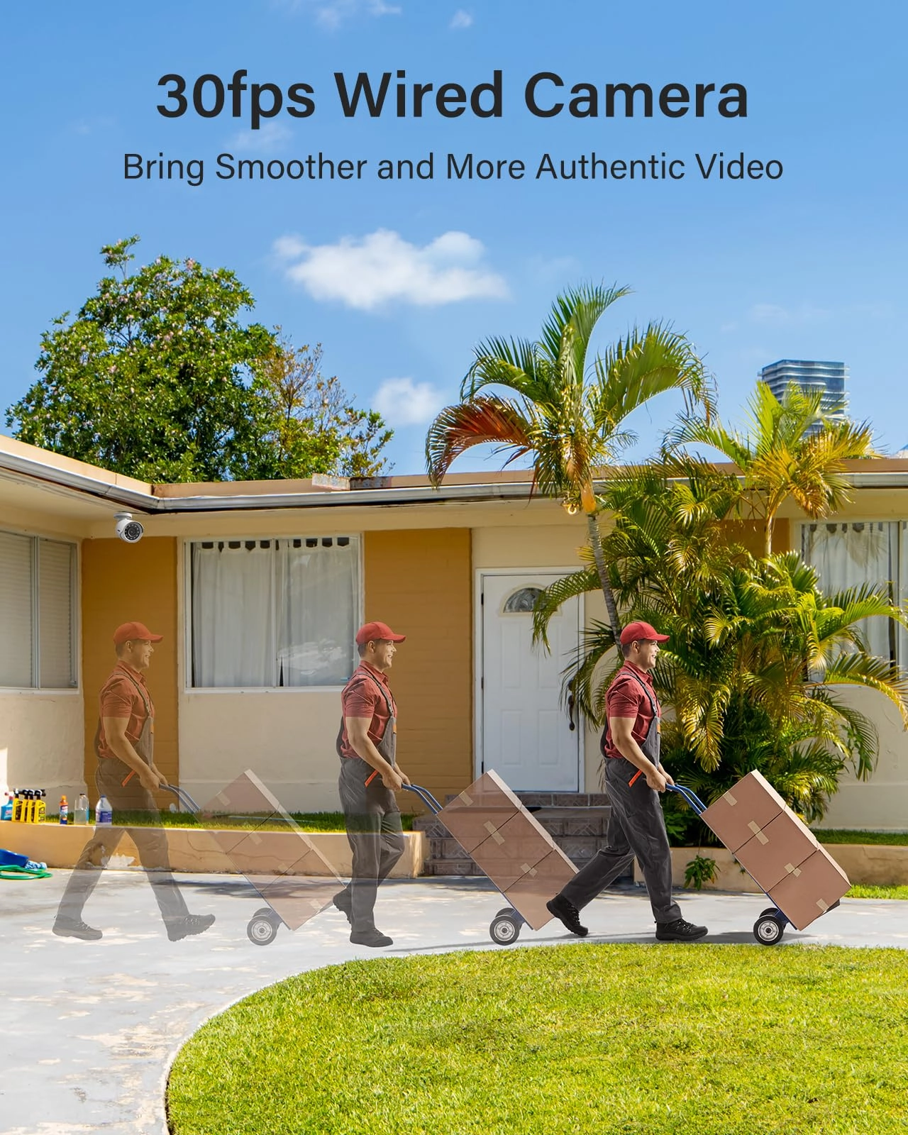 Security Camera - 4 2.0MP 1080P Pack