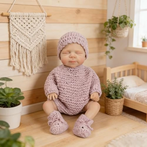 Pascale Reborn Baby Doll - 12 inch Silicone Ages 3+