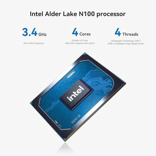 KEY N100 - SSD 500G 16G DDR4 Intel Alder Lake N100
