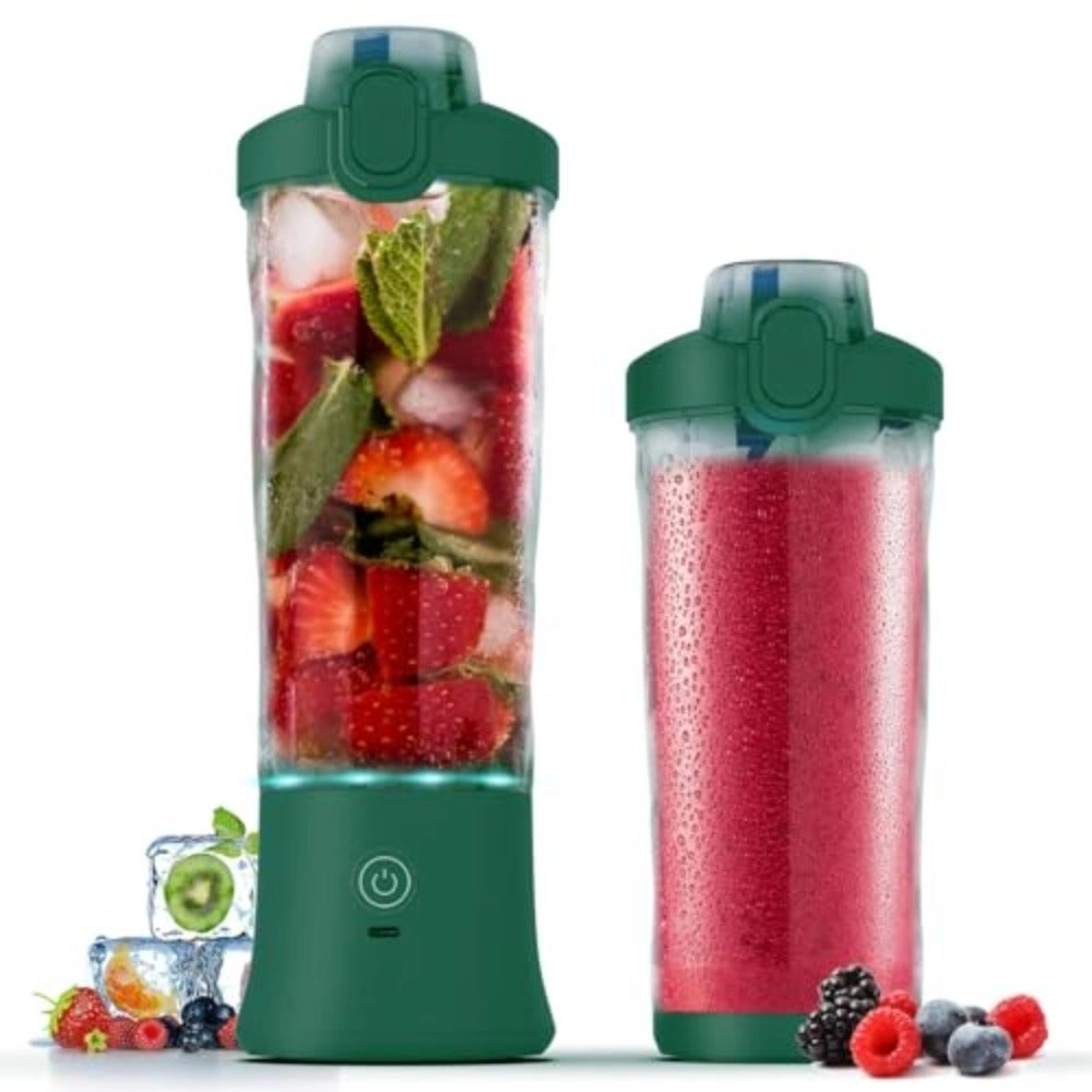 Portable Personal Blender - 6-Blade USB Rechargeable Portable