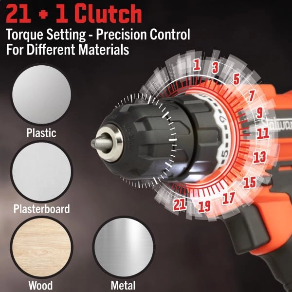 71-Piece Drill Set - 1.5 Ah Kit