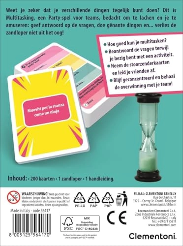 Multitasking - Dutch, English 12 years and up