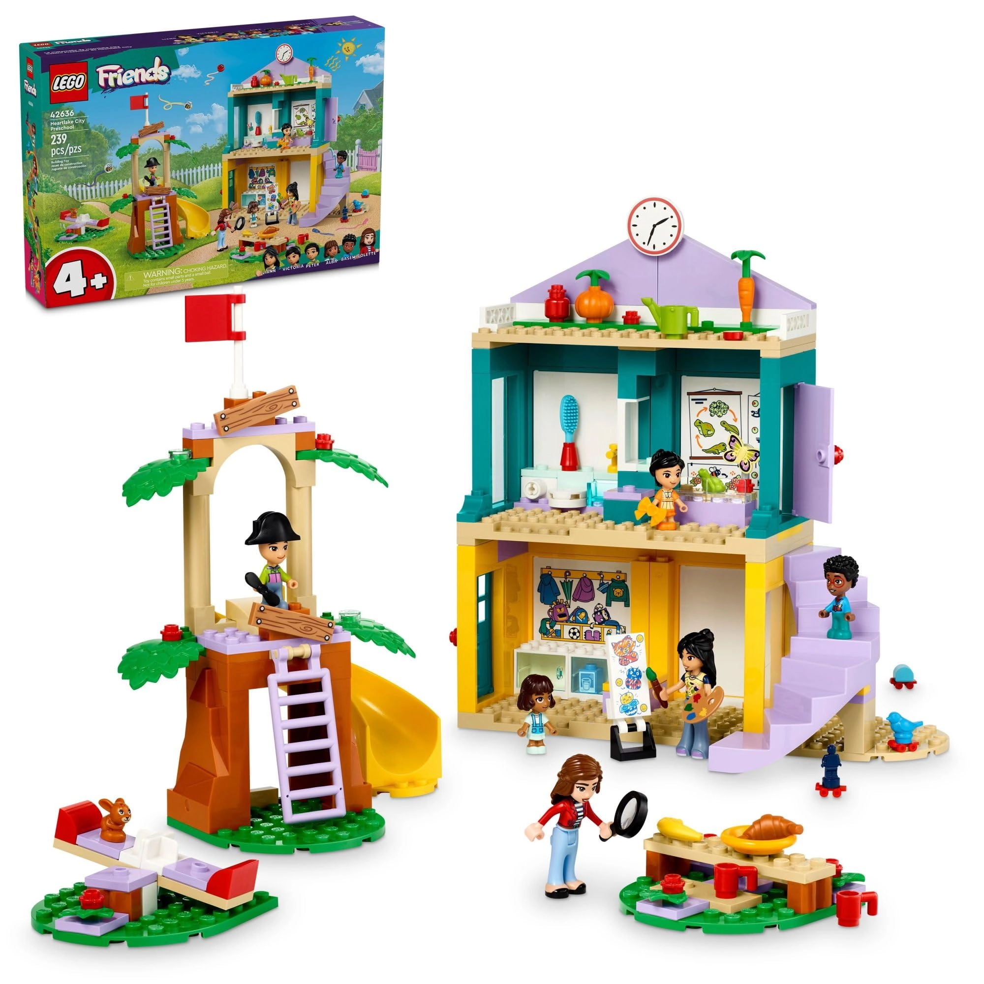 LEGO Heartlake City Preschool Classroom Playset (42636) - 4+ Years Multicolor