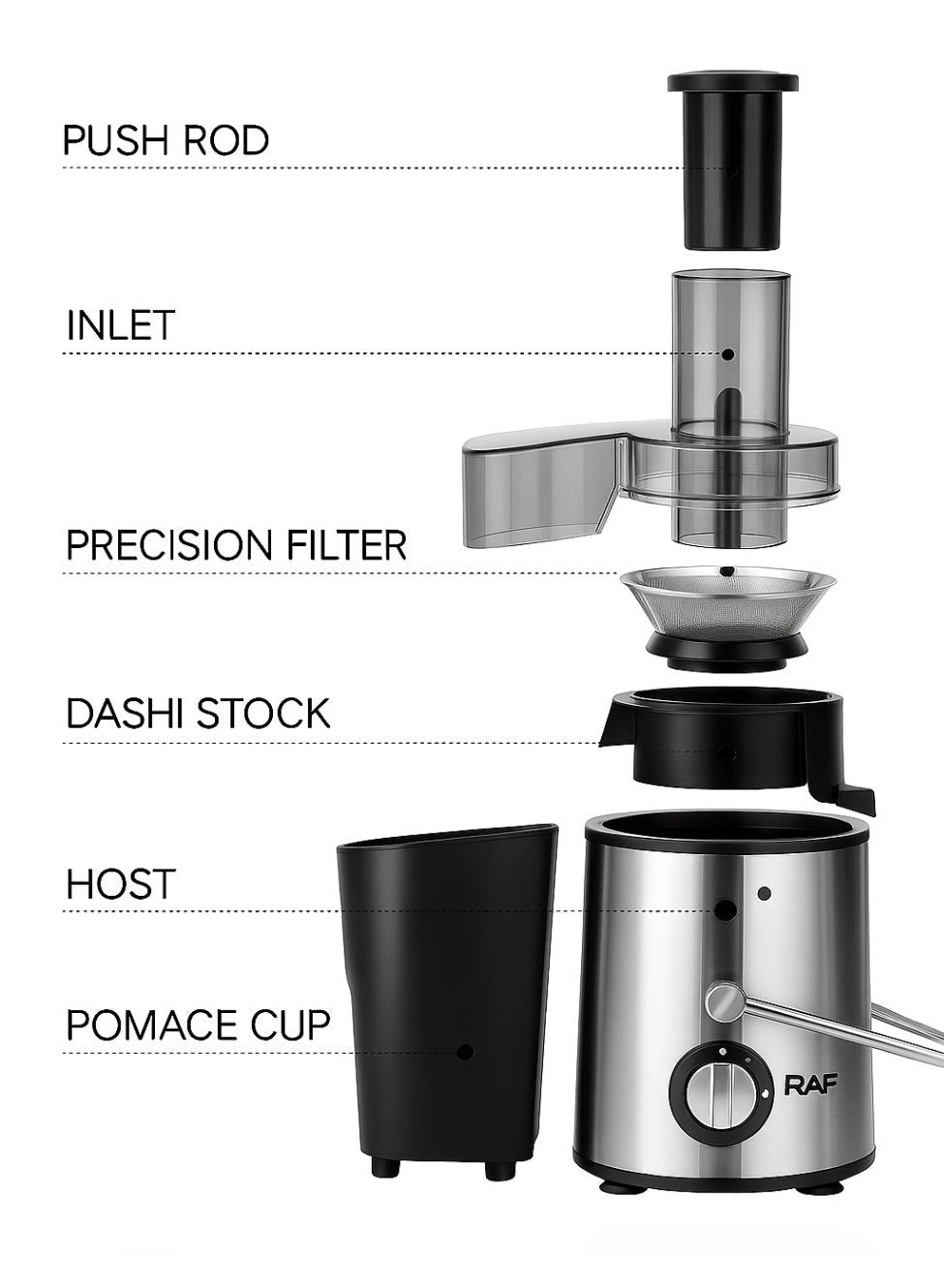 Juice Extractor - 1000 W 450 ml