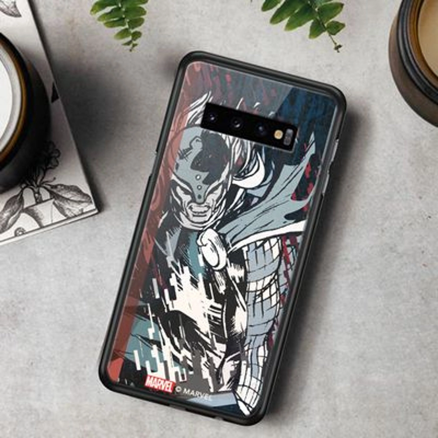 Thor God Of Thunder Back Case for Galaxy S10 Plus