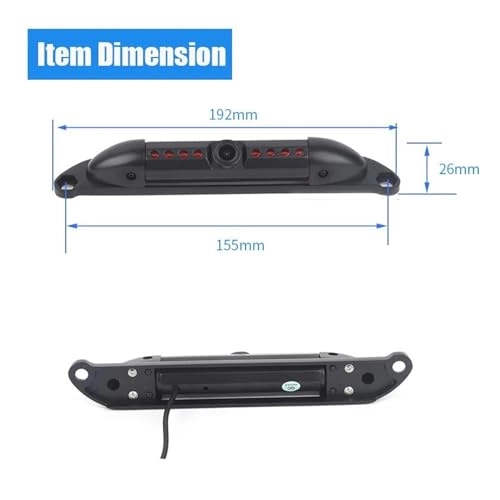 Reverse Camera - Night Vision RCA 600 TV lines