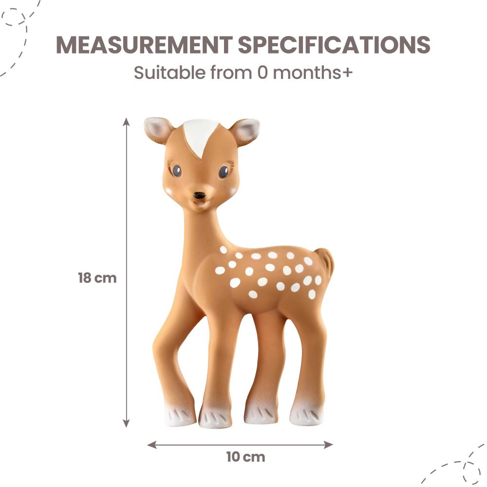 Fanfan The Fawn - 100% natural rubber