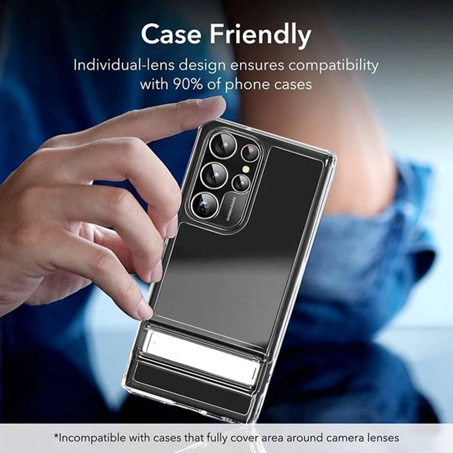 Lens Protectors Galaxy S23 Ultra - Tempered Glass Military-Grade