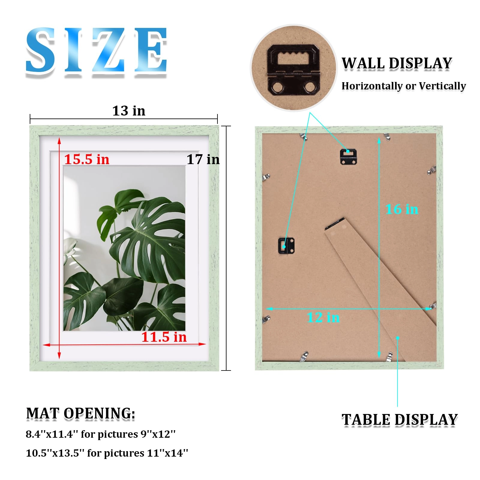 picture frames - 12x16