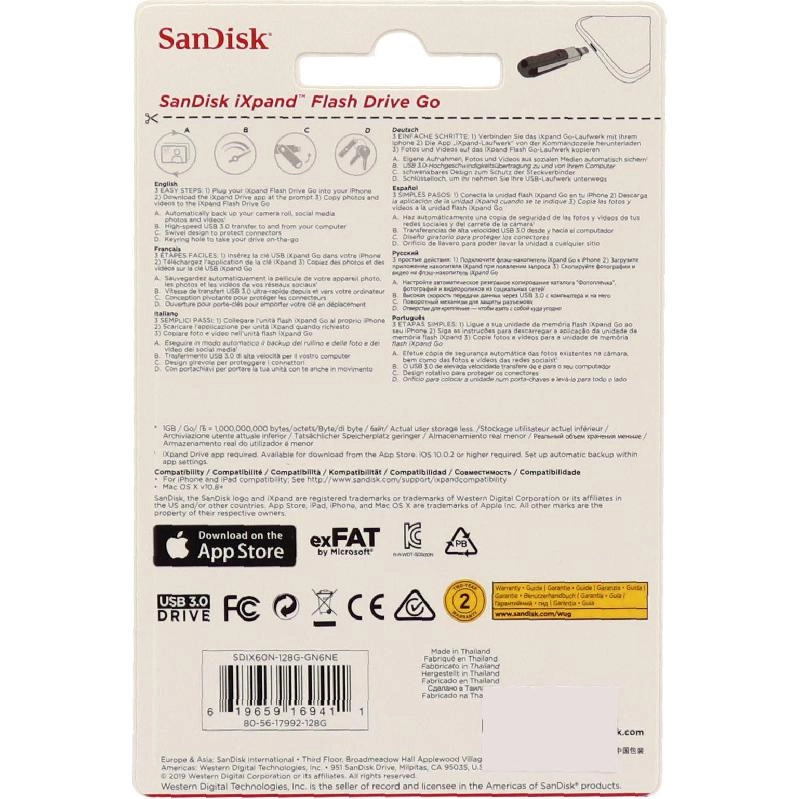 iXpand Flash Drive Go 128GB