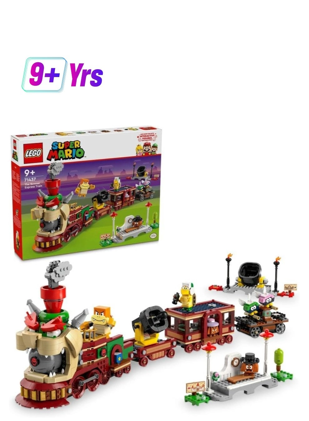 Super Mario Bowser Express Train Playset (71437)