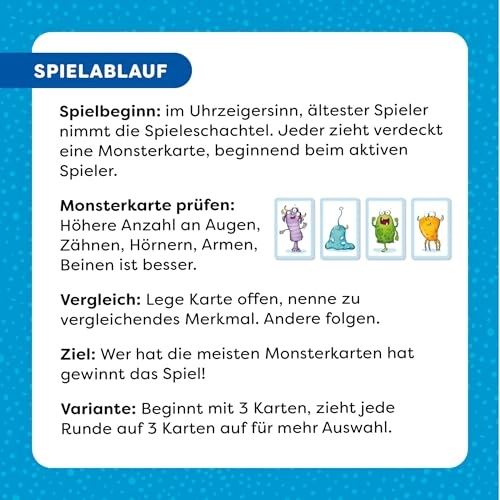 Monster Trump - Super Trump Card Game (German)