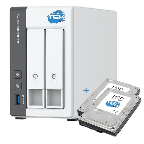 2 Bay NAS System 2-Bay 6TB