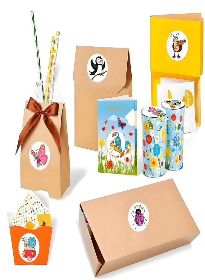 Insect Bug Stickers - 1000 stickers 1.5 inches