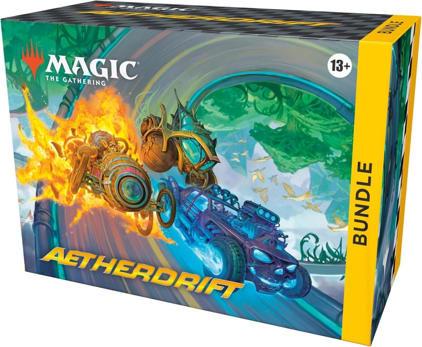 Aetherdrift Play Booster - 9pcs + Land cards - 40pcs + Alt-Art Card - 1pcs + Exclusive Accessories