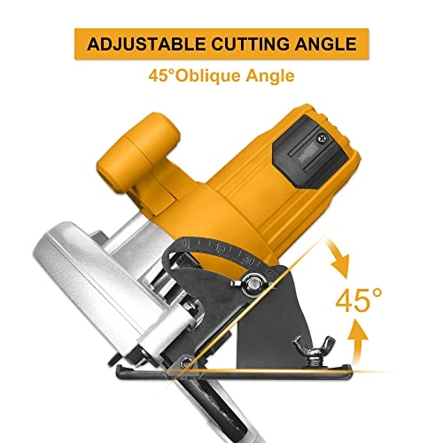 Adjustable Cutting Depth Circular Saw Corded 185mm