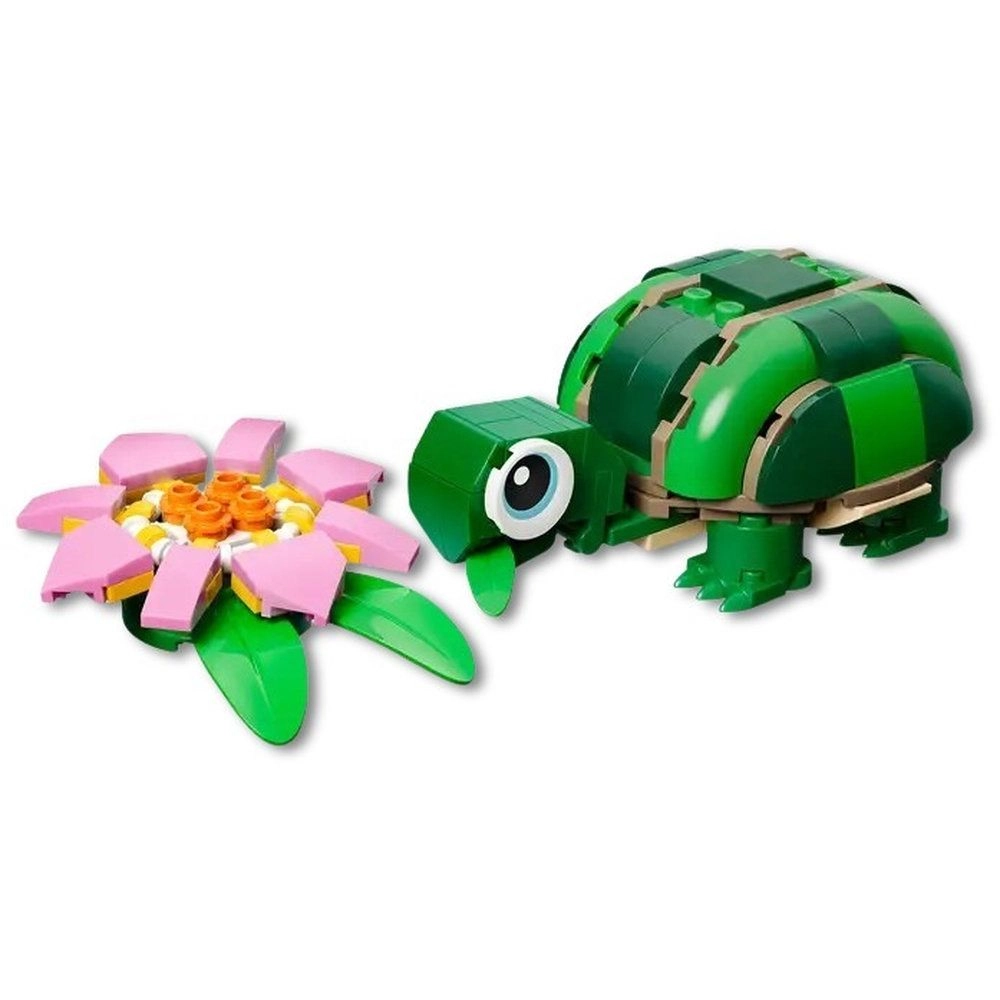 LEGO Creator Turtle With A Water Lily Flower (31377)