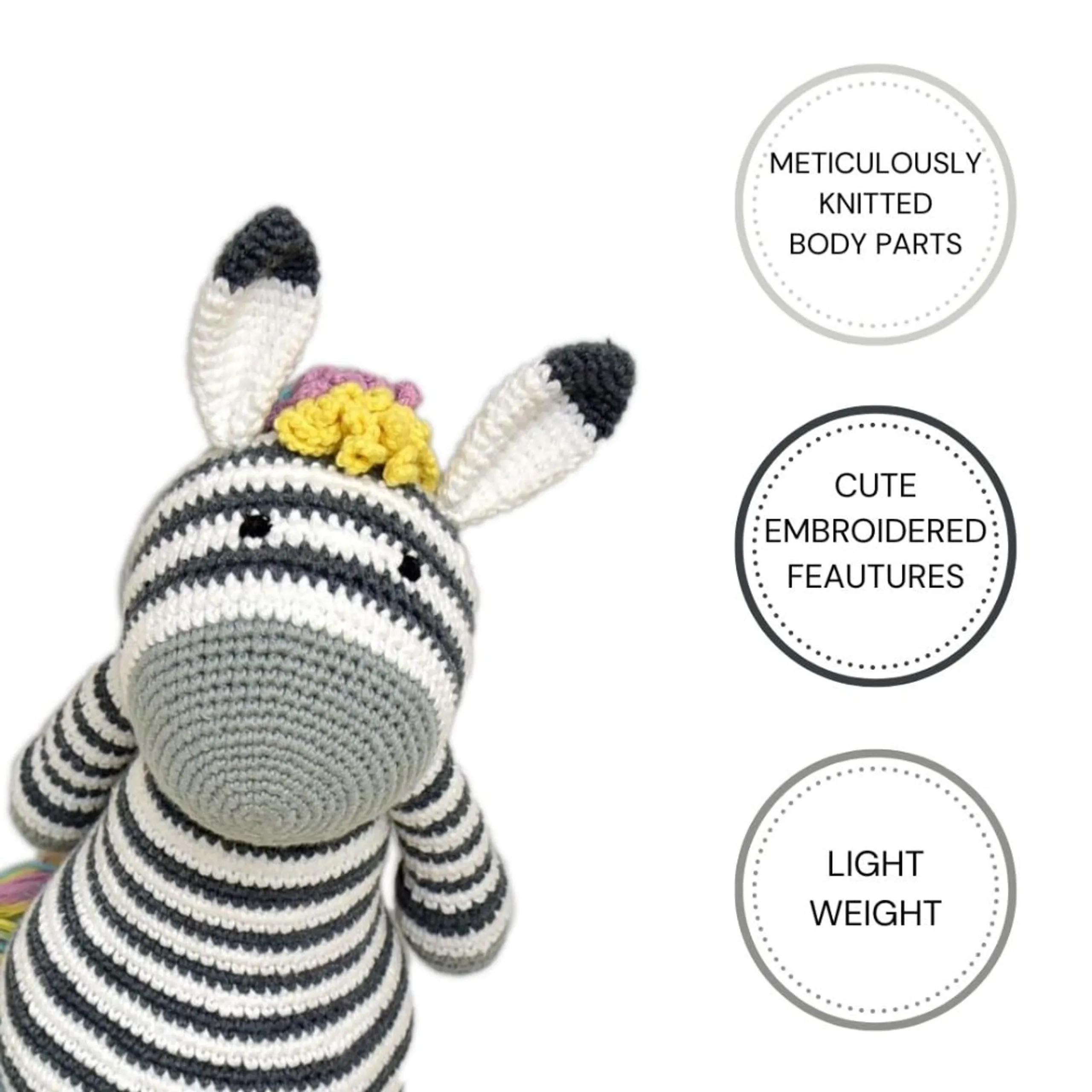 Ziggy The Zebra - 12 Inches