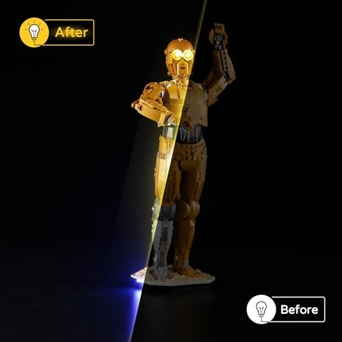 LED Light for LEGO Star Wars C-3PO 75398
