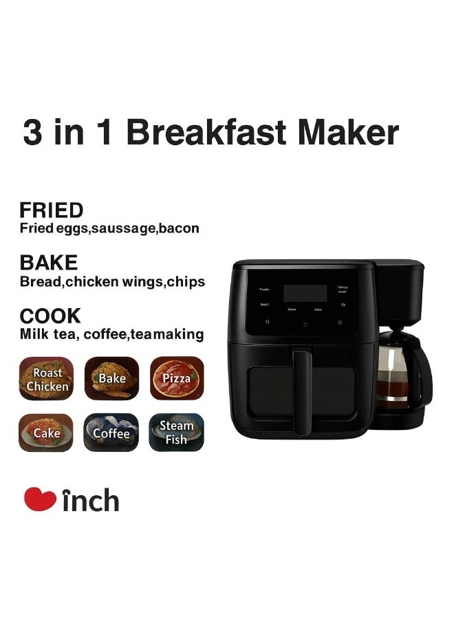 Three in one breakfast machine - 9-litre