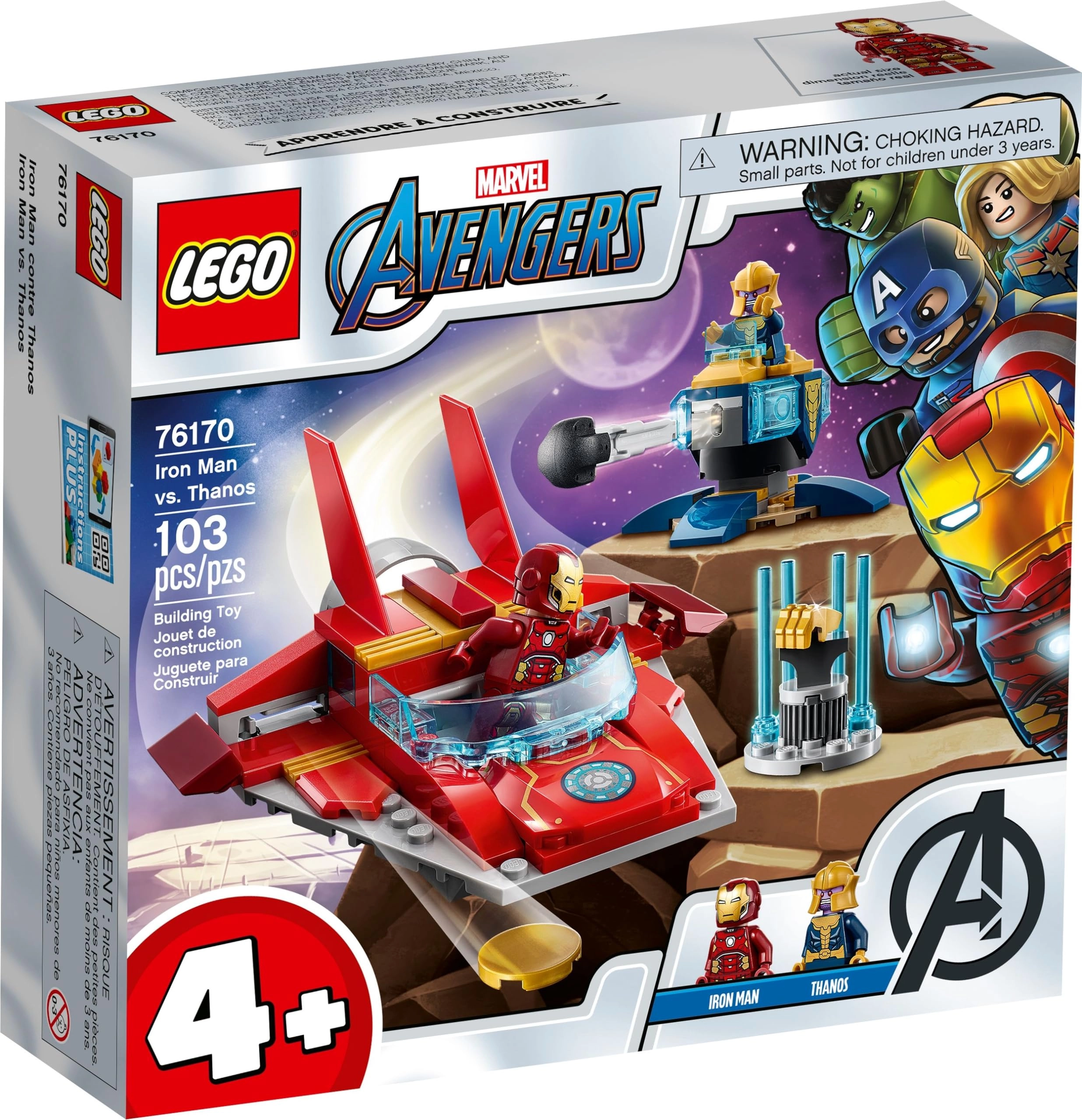 LEGO Avengers Iron Man vs. Thanos - toy