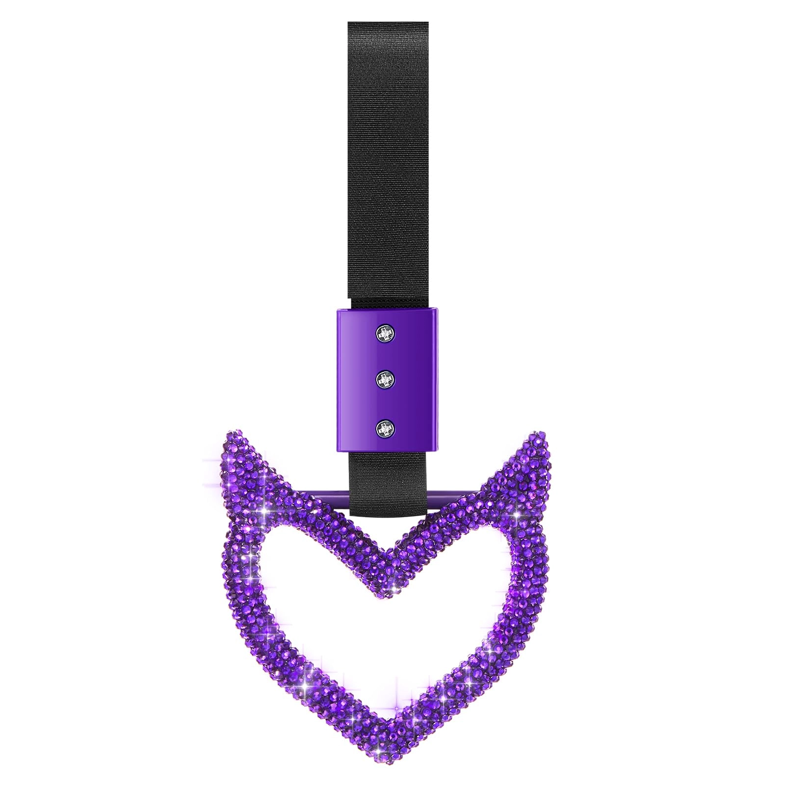 Fabbay Bling Heart Handle Ring - White Devil Style