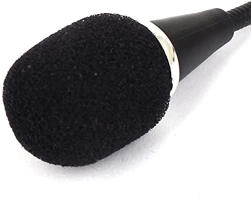 XYWHPGV Flexible Gooseneck 3.5mm-Mini-Jack Microphone 2pcs