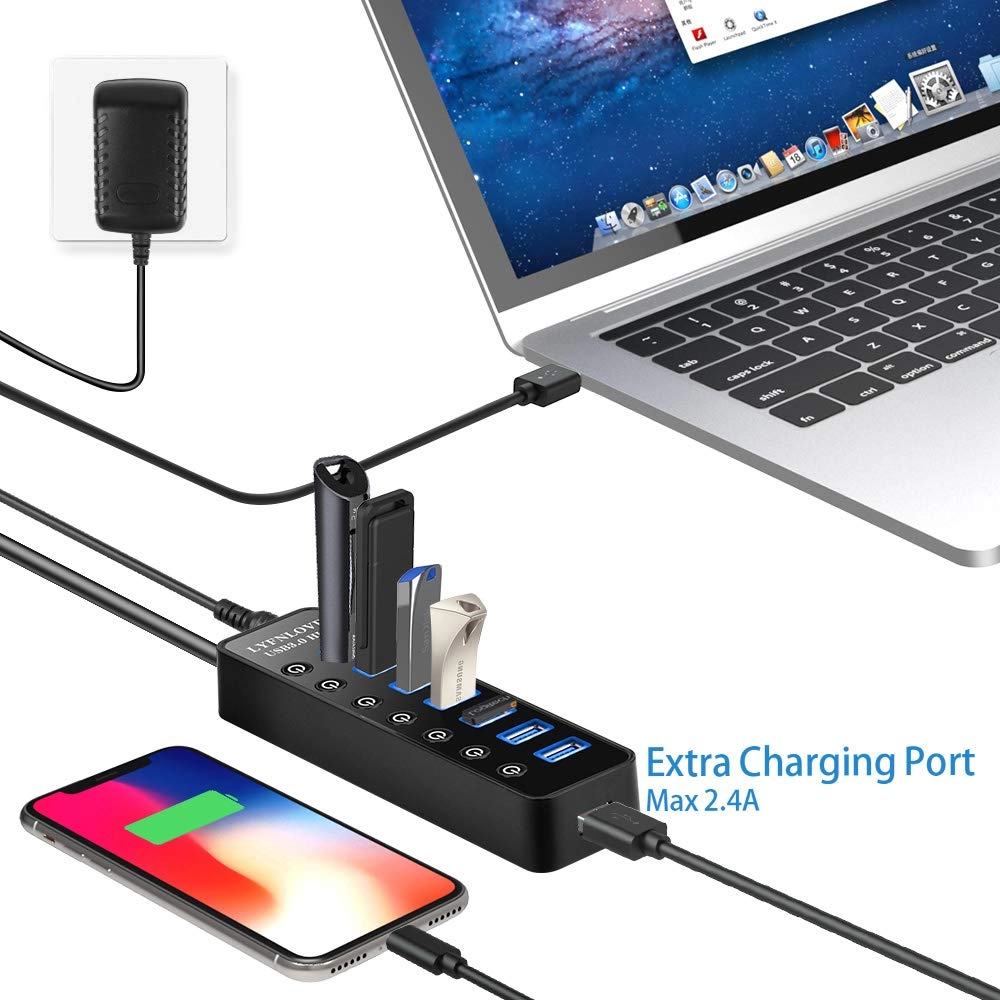 USB Hub - 3.0 4-Ports