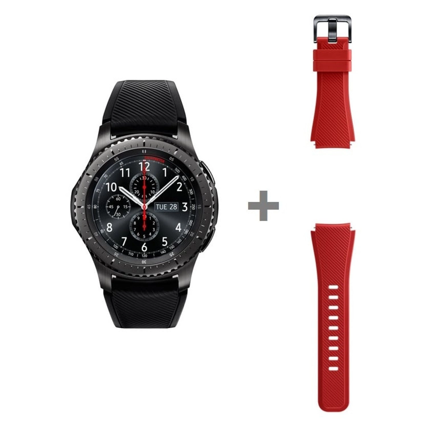 Gear S3 Frontier SM-R760 46mm Stainless steel GPS