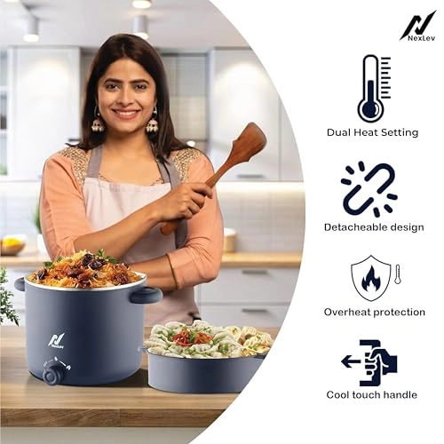 Multi Purpose Electric Food Kettle - 1.8L