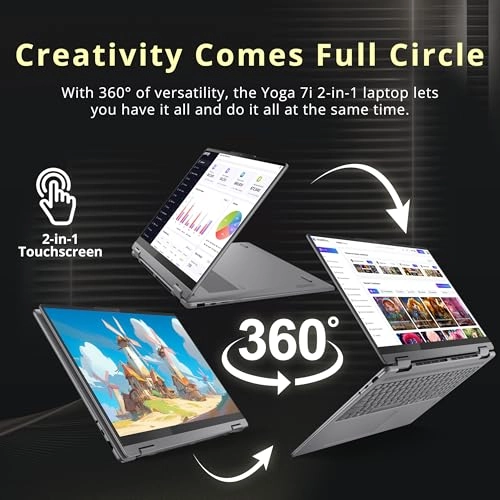 Yoga 7 16ILL10 - 16'' Core Ultra 5 226V 16GB DDR5 1TB SSD