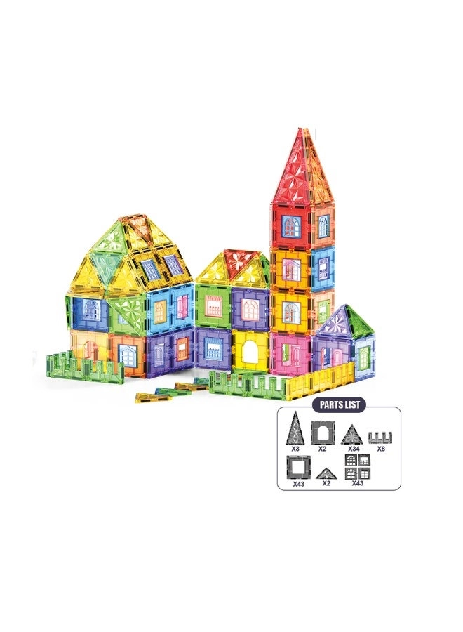 Magnetic Building Blocks - 135pcs