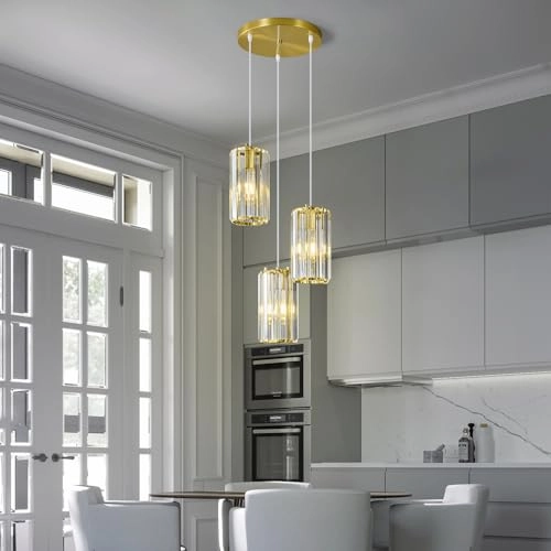 Chandelier - 3-Luces Chrome Crystal