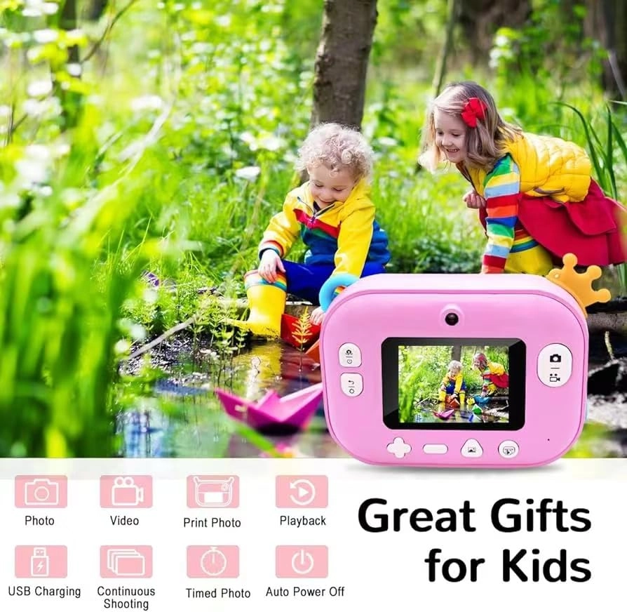Kids Instant Print Camera