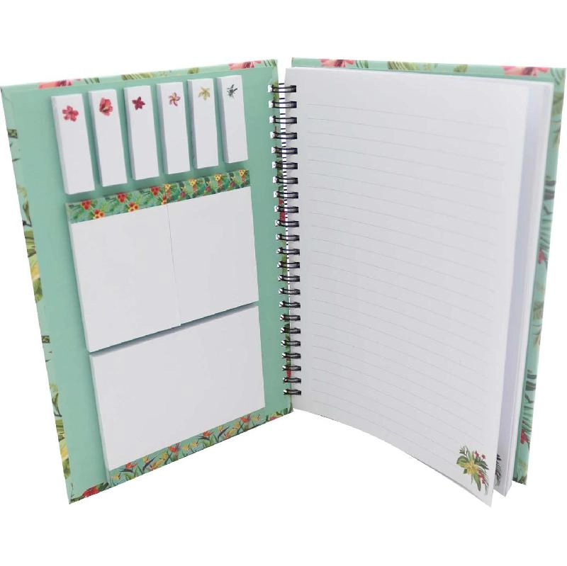Sticky Notebook A5 Hardcover - Lined 40 Sheets