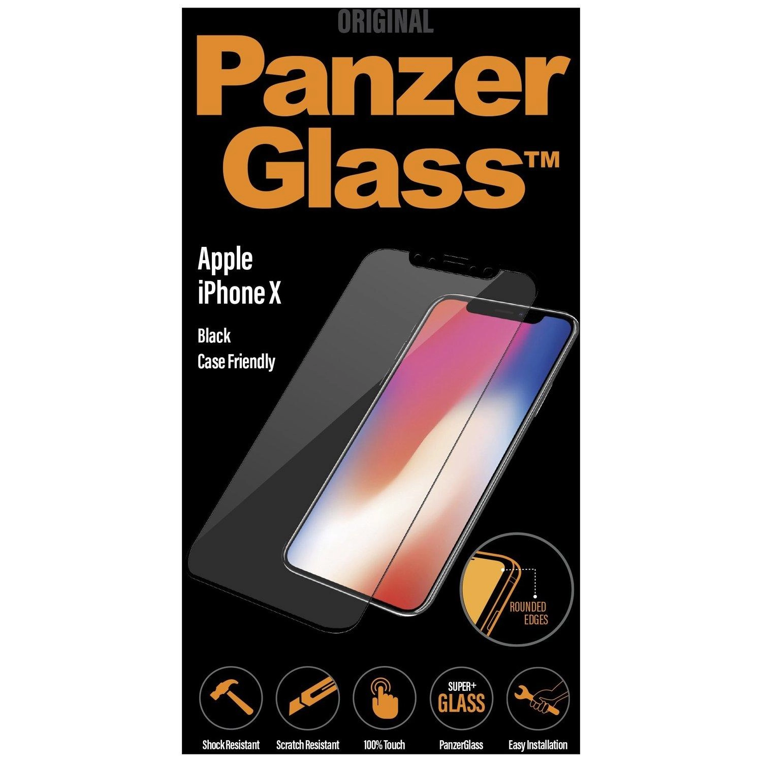 PanzerGlass Anti Glare Tempered Glass Screen Protector for iPhone X
