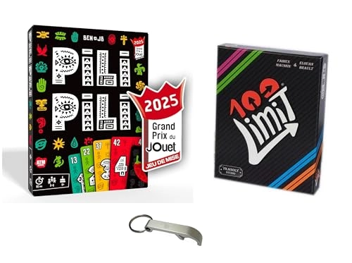 Pili Pili - Card Game + 100 Limit + Bottle Opener (French)