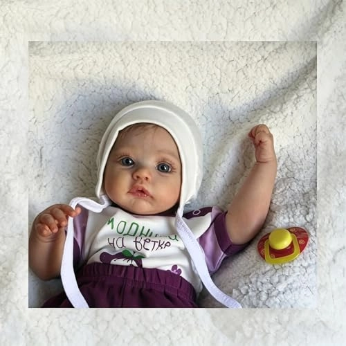 Reborn Baby Doll - 18 inch Full body vinyl Girl Ages 3+