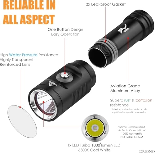 Scuba Diving Flashlight
