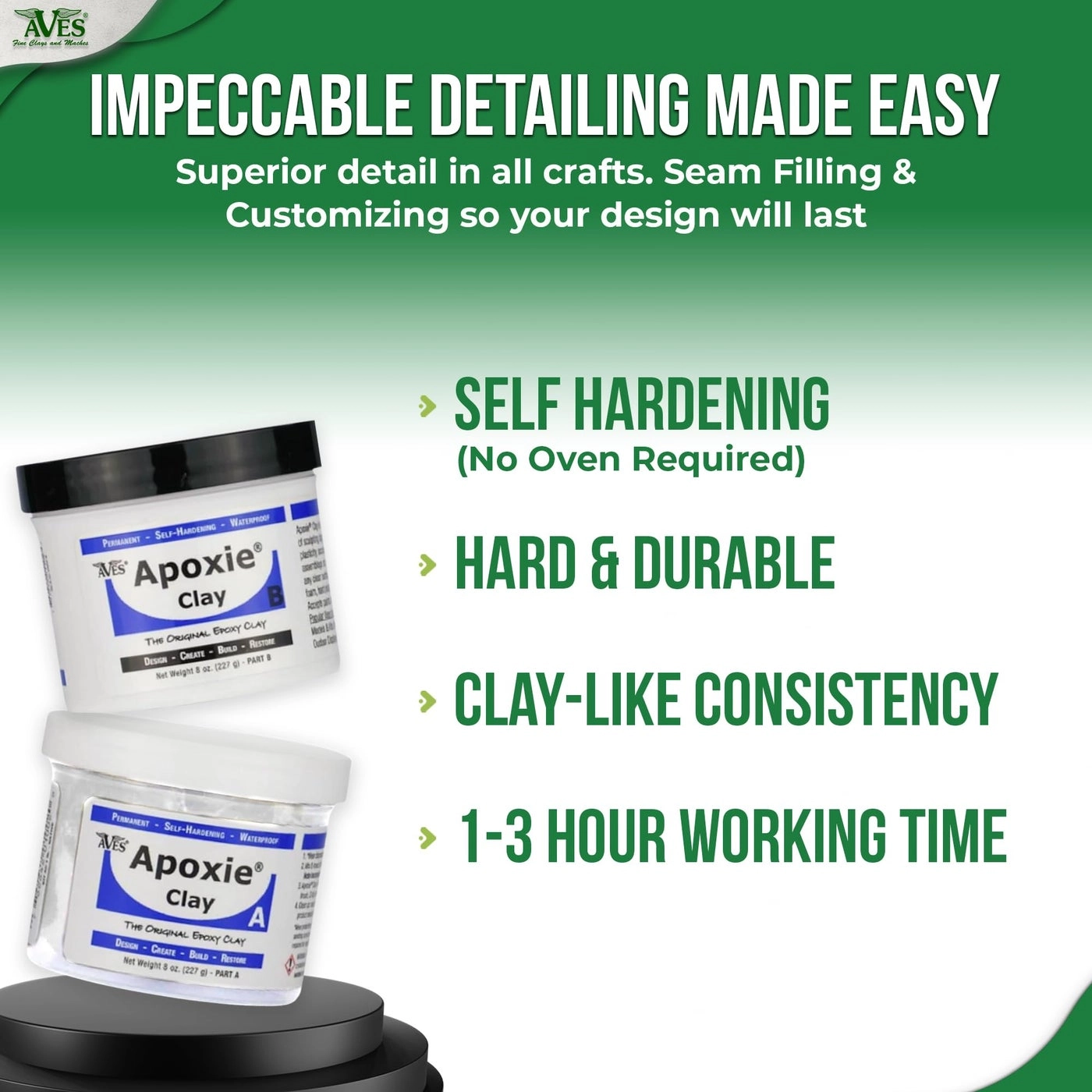 Apoxie Clay - Native Epoxy Clay 453.6g