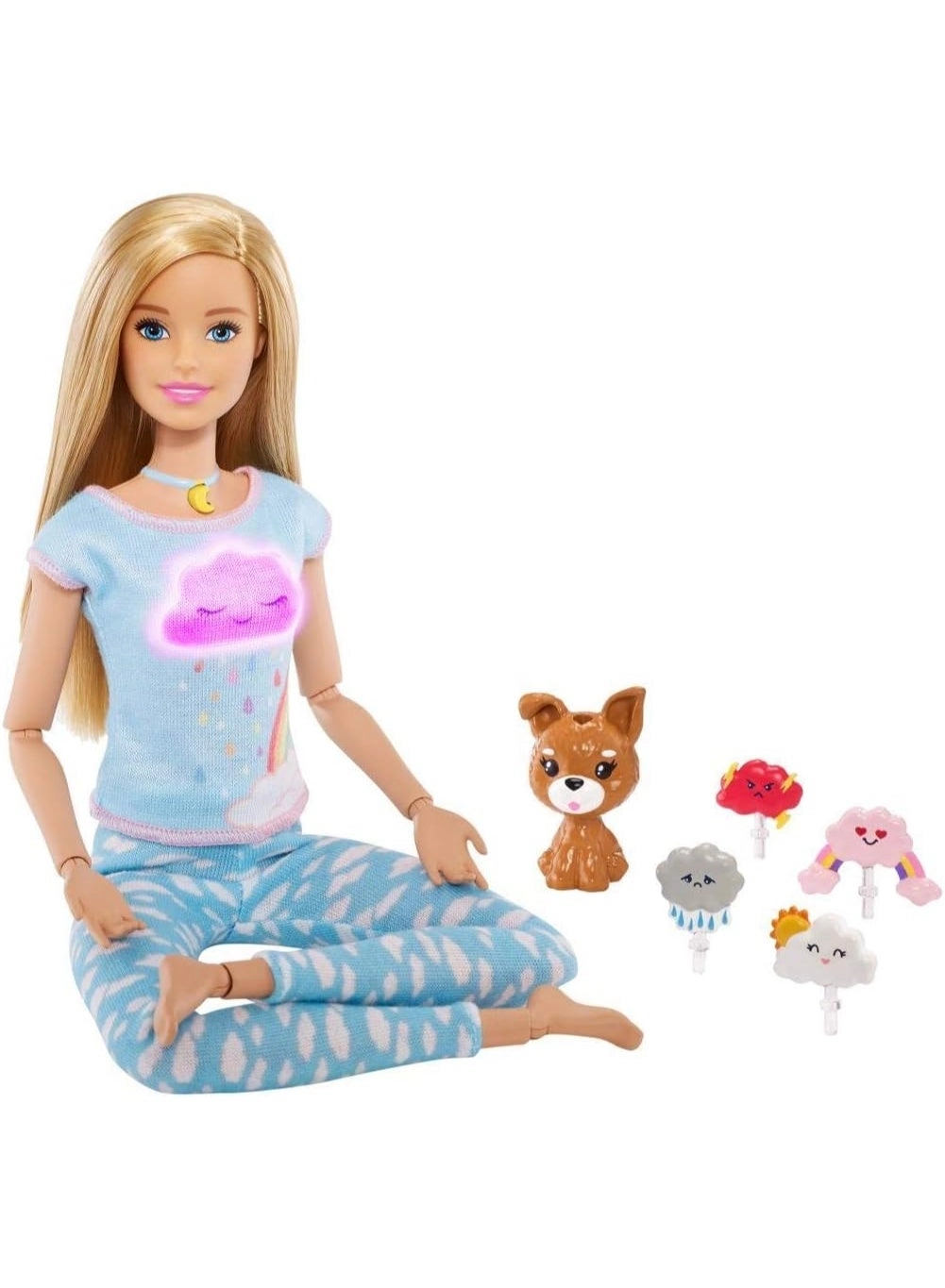 Breathe with Me Meditation Doll - Vinyl Blonde 5 Lights