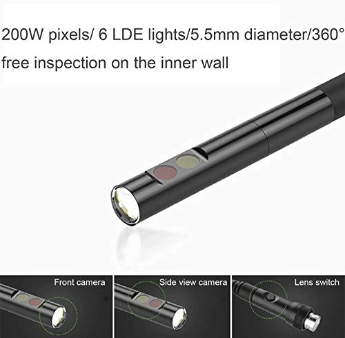 Dual Lens Inspection Camera - 3.9MM/5.5MM/8mm/14.5MM 1M/5M/10M/20M