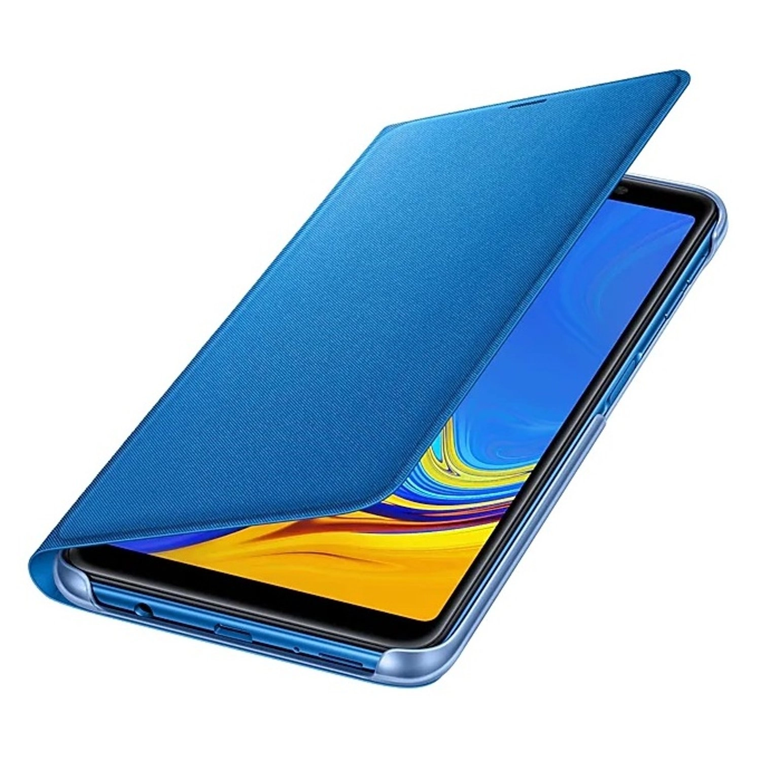 Wallet Book Cover Flip Wallet Cover for Galaxy A7(2018)