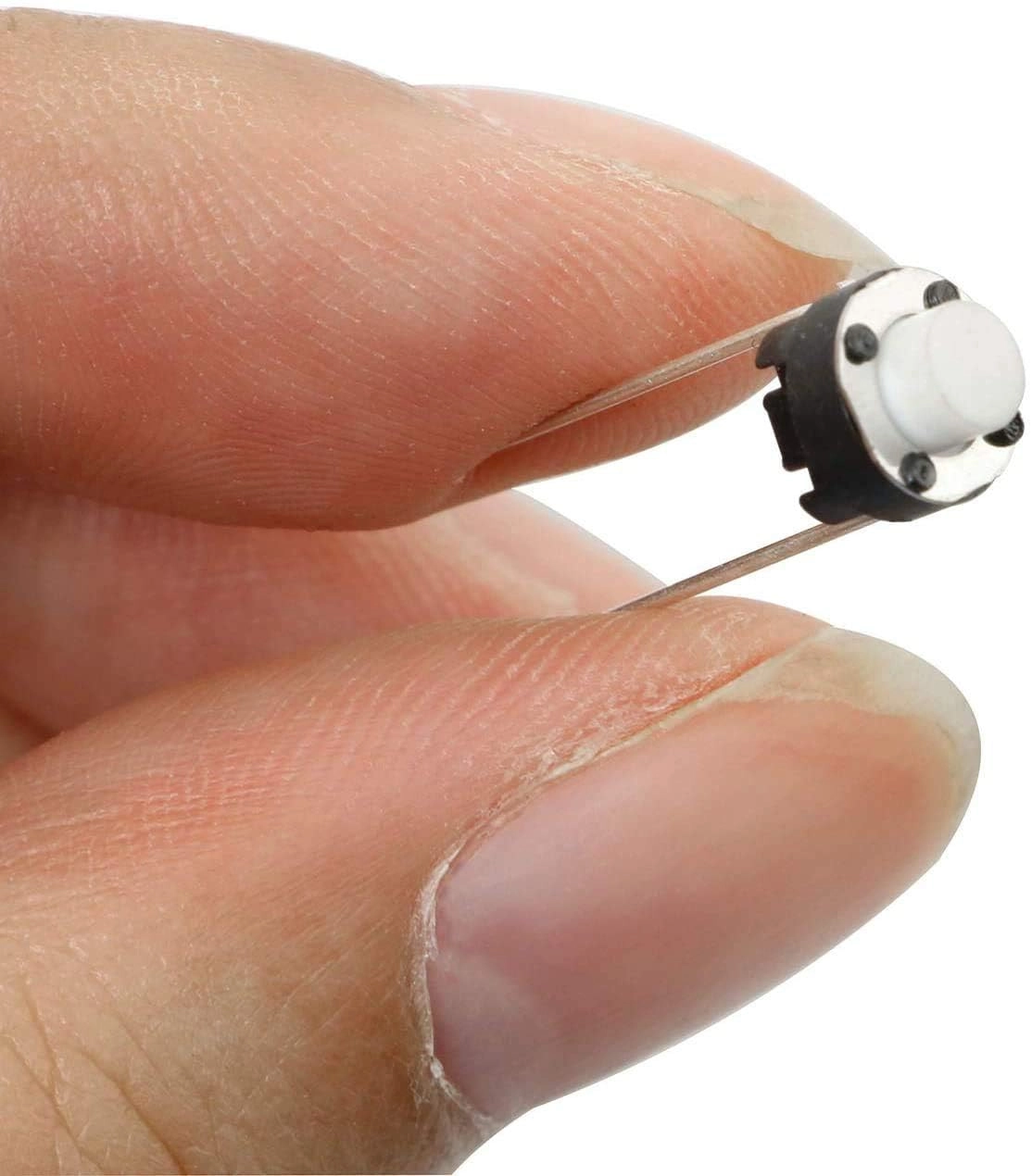 Octo Round Tactile Micro Push Button Switch - 2 Pin 10 pcs