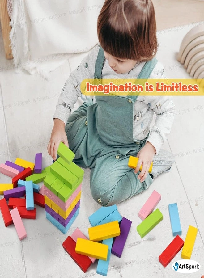 Wooden Tumbling Tower - 5+ years 48 pcs