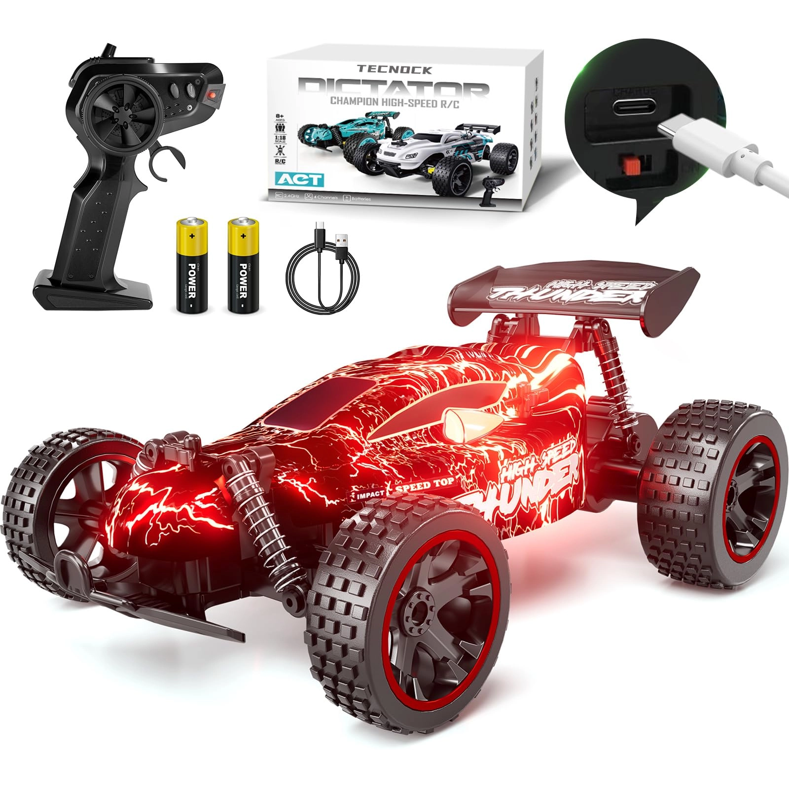 tecnock remote control car - 1:18 Scale