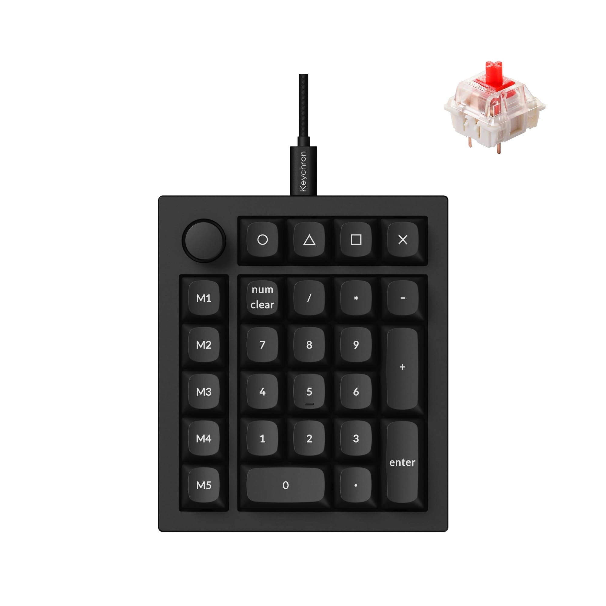 Keychron Q0 Plus - Gateron G Pro Red Switch