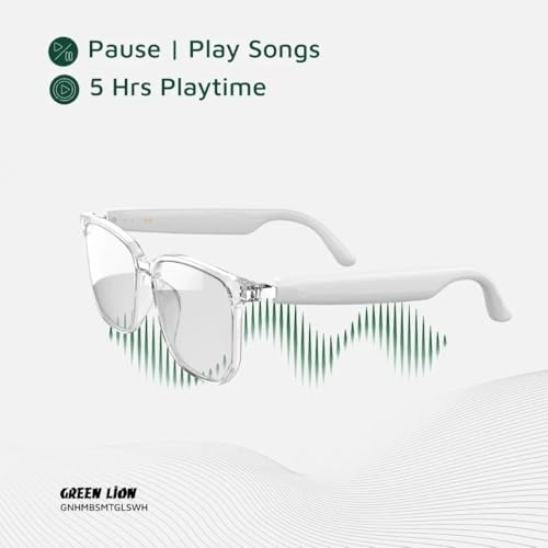 Hamburg Smart Glasses - Bluetooth V5.4 IPX4 5H Playtime