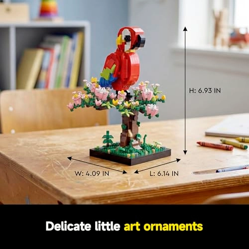 Rainforest Flower Parrot - 910PCS